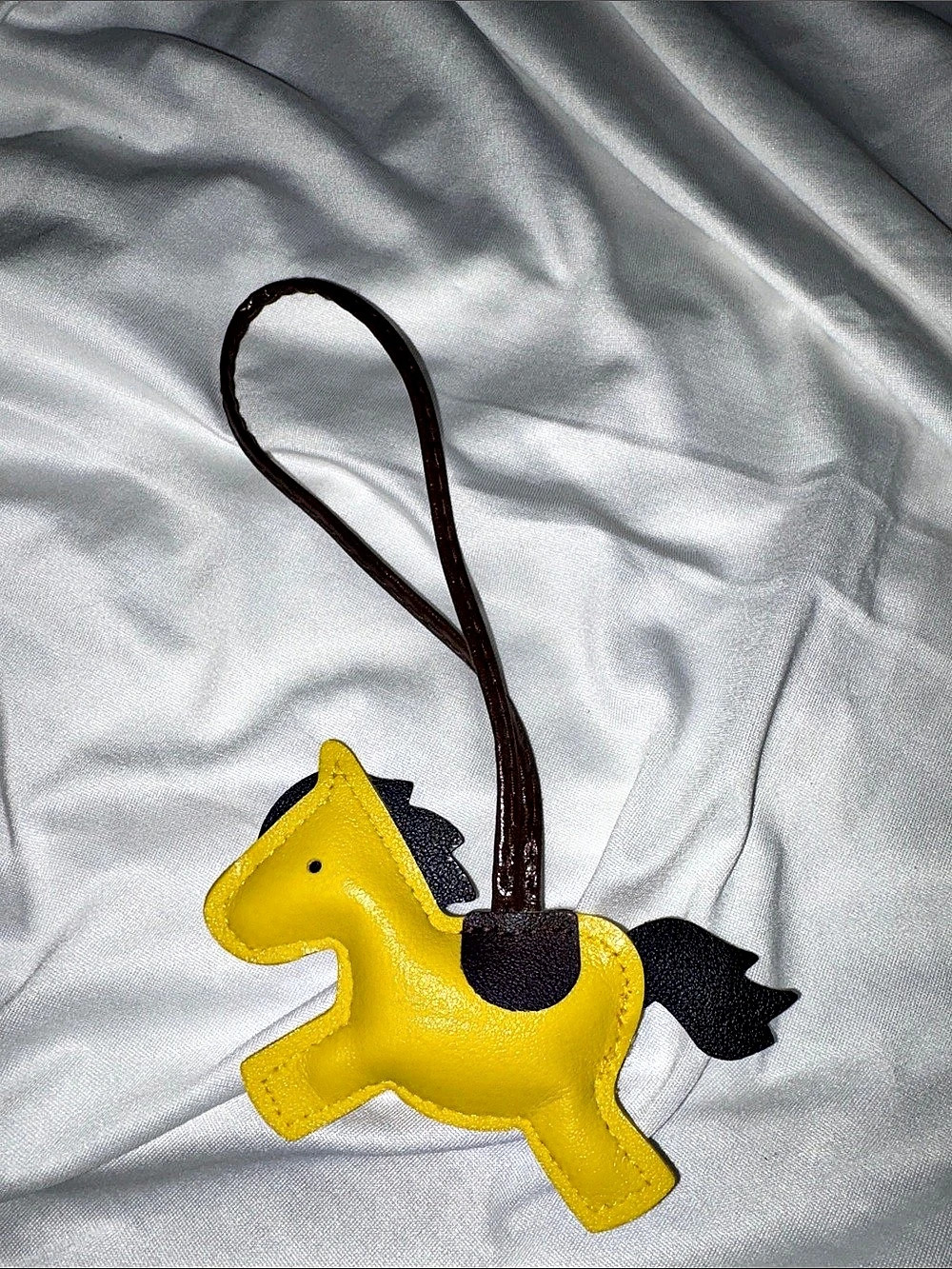 Yellow Horse Bag Charm